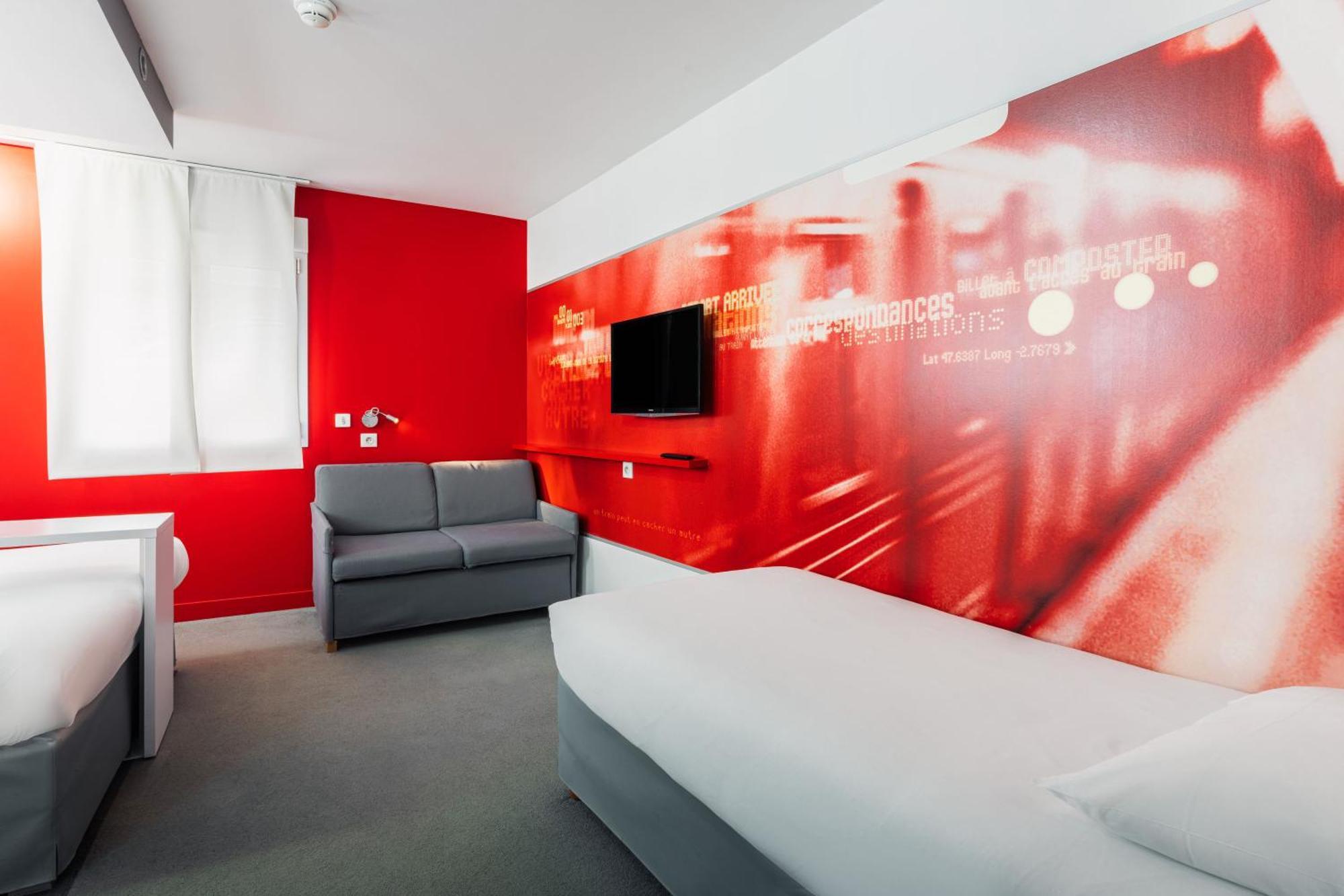Ibis Styles Vannes Gare Centre Exterior foto
